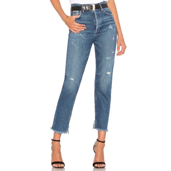 AGOLDE Jamie Straight in Lowdown sz 25 - Picture 1 of 11